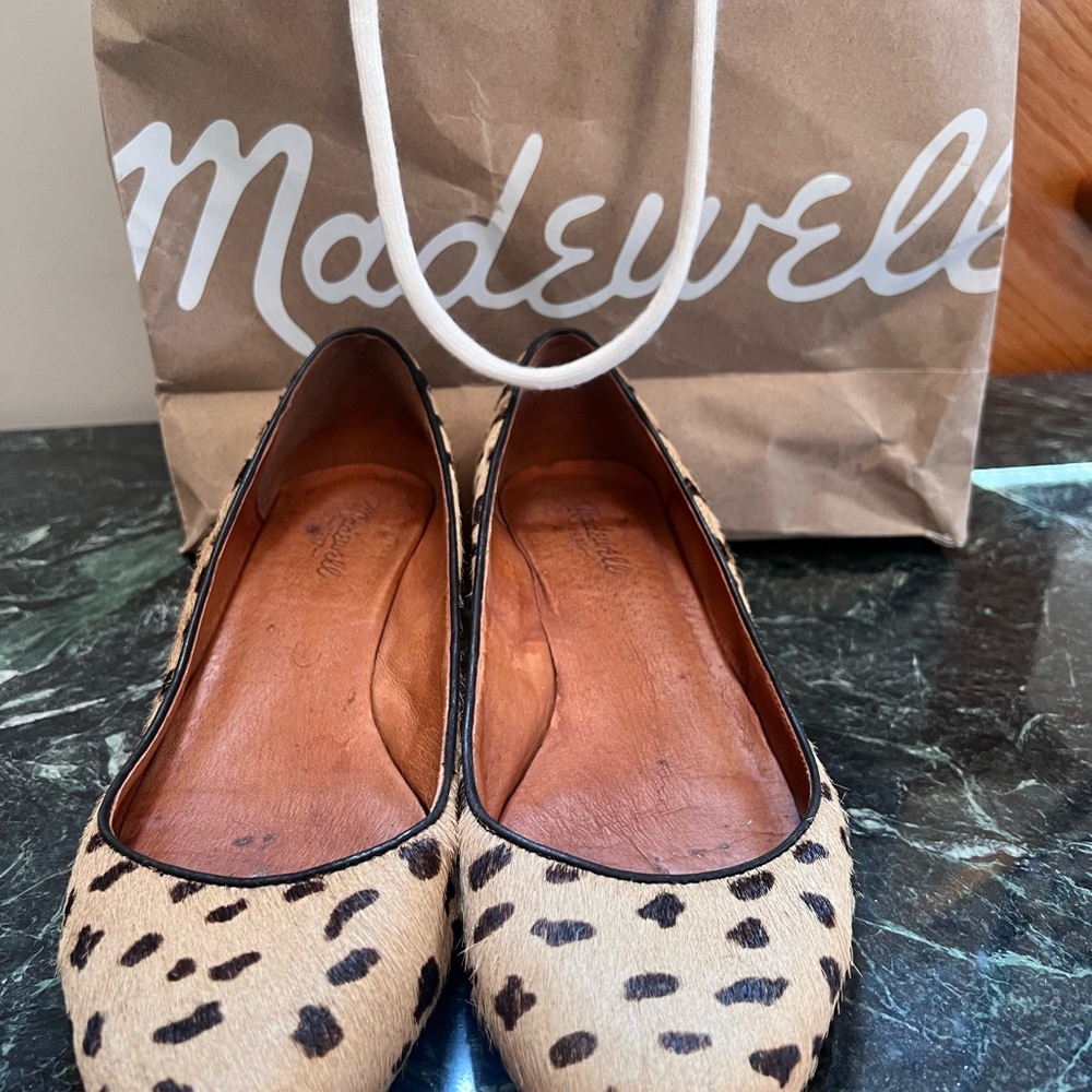 Madewell Leopard Print Flats